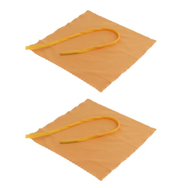 

2 pcs musical instrument clarinet /flute /saxophone cleaning towel cleaner