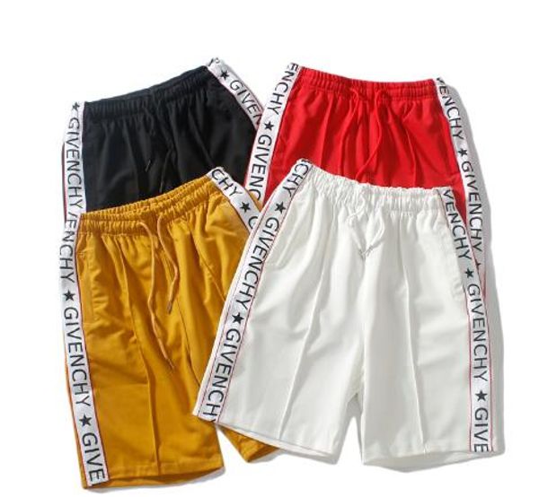 

0 Givenchy мужские летние шорты мода 4-цветная печать drawstring шорты мода повседневные спортивные брюки