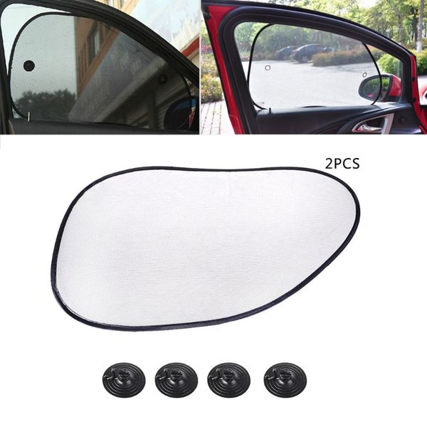 

black side car sun shade rear window cover glass sun shade cover mesh 65x38cm
