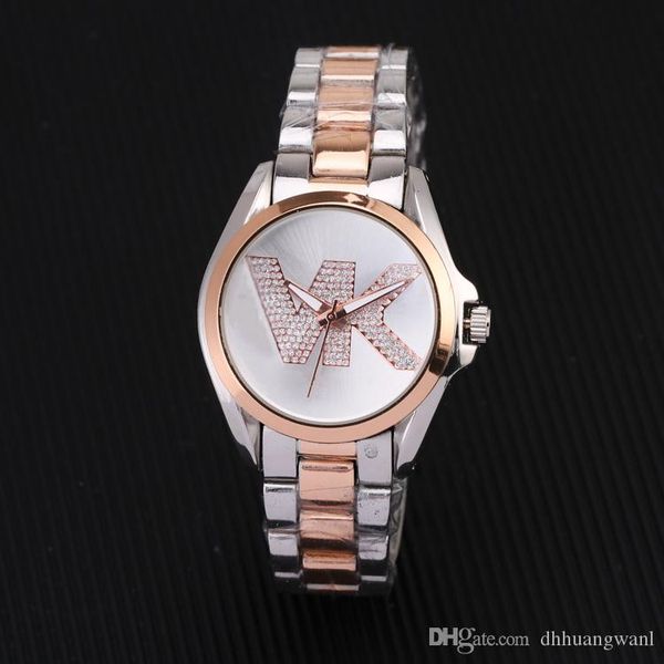 

2020 новый роскошный горный хрусталь розовые часы золото женщины часы из нержавеющей стали orologio женские часы Кварцевые Леди брендовые часы из нержавеющей стали