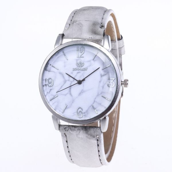 

quality womens fasion high watch women casual faux leather quartz watches analog wrist watch dropshipping clock jc40 relogio, Slivery;brown