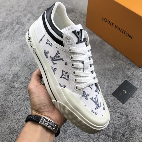 

a6 fashion wild casual lace men's shoes personality sports luxury men's shoes original box packaging zapatos hombre, Black