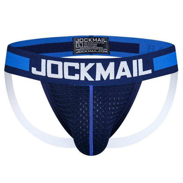 

jockmail бренд мужские стринги сетка дышащий мужской вырез трусы гей boytoy jockstraps сексуальные мужские стринги кокетливые боксерские тру, Black;brown