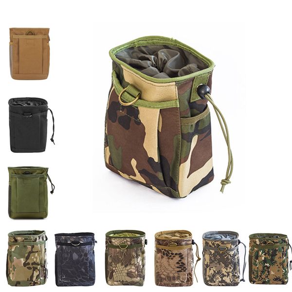 

tactical bag hunting folding dump pouch for camping climbing outdoor oxford small sundries storage bag