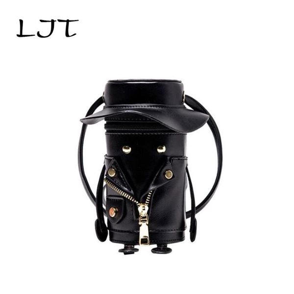 

cylindrical ladies shoulder bag mini bucket pu leather bag personality crossbody evening retro clutch for women 2020