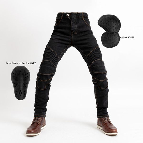 

new motorcycle racing jeans with knee and hip protection