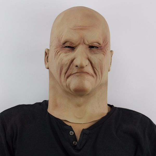 

halloween latex head mask haunted house horror screaming underworld boss mask masquerade halloween party cosplay toys