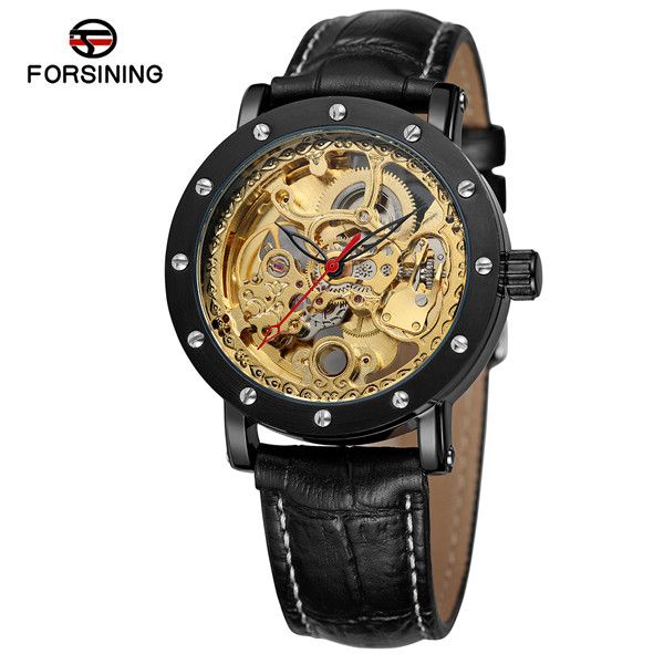 

new model hight quality men watch stainless steel watches 2813 automatic mechanical movement wristwatch sapphire glass watch, Slivery;brown