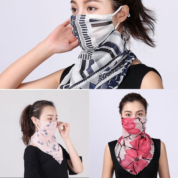 

s0dga outdoorflag magic headscarf bandana with masks head neck cycling windproof sport face mask scarves filter designer mask, Black