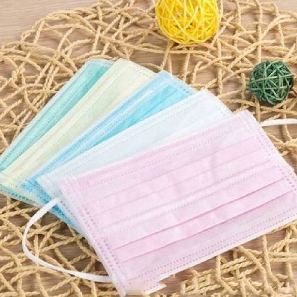 

4layer protective mask disposable children's mask melting spray cloth non-medical dust prevention dhl ing