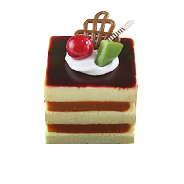 

fake food simulation square cake home accessories pu fake bread dessert model sketch pgraphy props teaching#p3