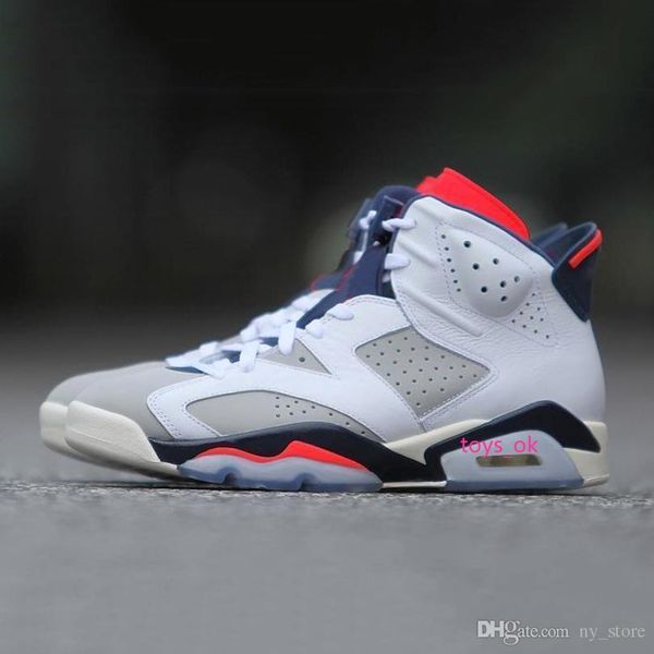 

box6s with box tinker with vi 6 men women basketball shoes 384664-104 white infrared 23 neutral grey-sail mens trainer sports sneakers 36-47