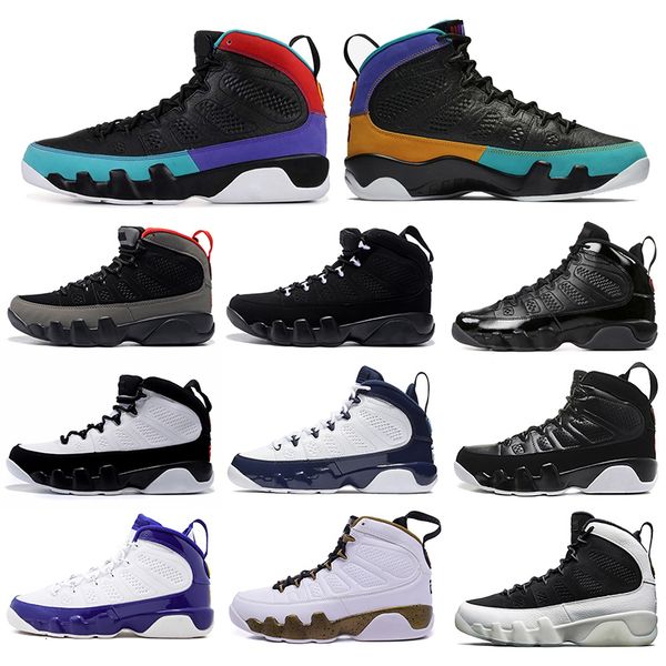 

la do it 9 9s basketball shoes men flight dream unc bred space jam the spirit anthracite release lakers pe mens sports