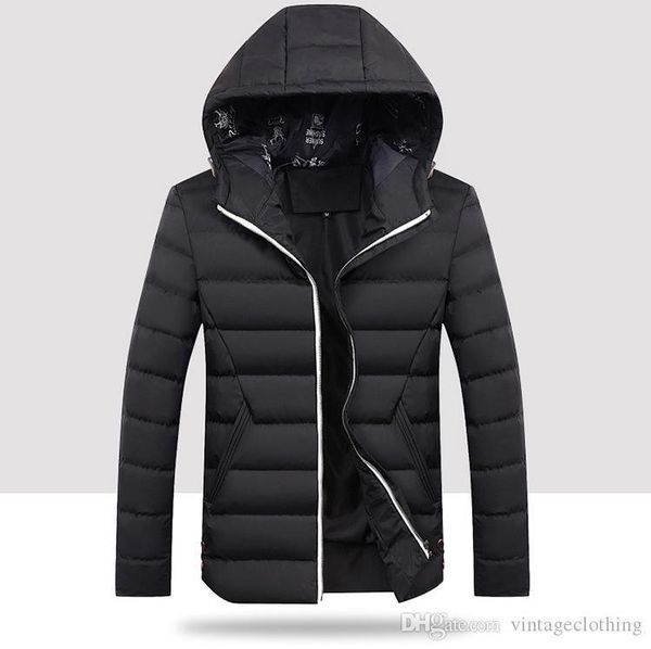 

новые мужские зимние куртки модные теплые толстые мужские парки мужские повседневные черные мужские пальто одежда m-4xl, Black;brown