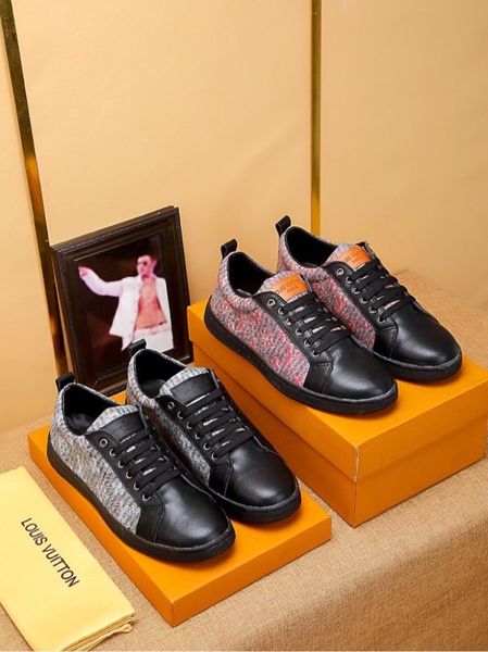 

new luxury high-end men's shoes triple fashiondesigner driving casual shoes sports platform retro shoes men's brand size 38-44, Black
