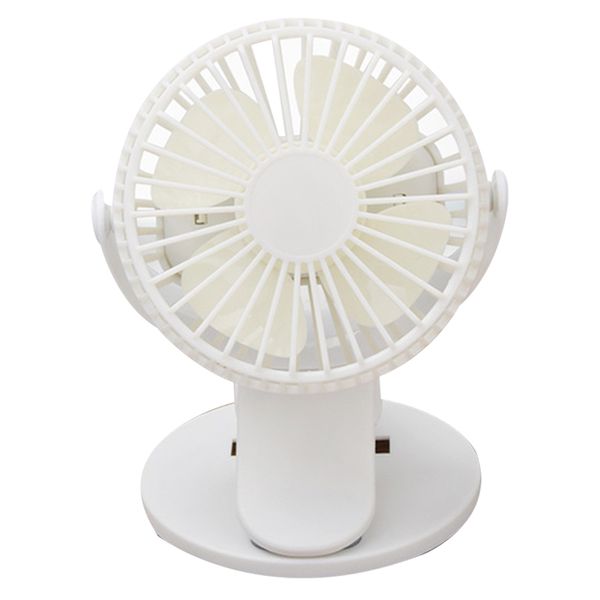 

clip-on mini electric fan usb rechargeable portable cooler adjustable fan for desk stroller td326