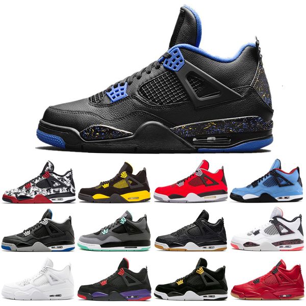 

4 alternate motorsport mens basketball shoes 4s pure-money raptors royalty wings silt red singles day tattoo men sports sneakers designer tr