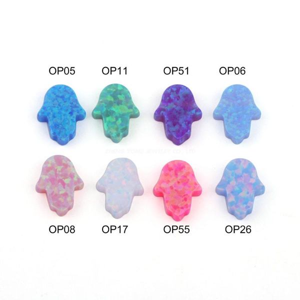 

2020 different colors 8x10mm hamsa opal online sale in ing
