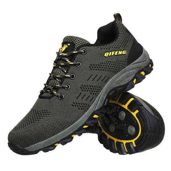 

new men outdoor hiking shoes fishing athletic trekking boots climbing walking sneskers sport hunting shoes