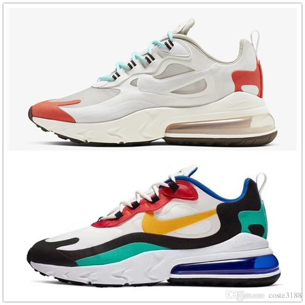 

new react running shoes for men women bauhaus right violet optical electro green beige mens 2019 trainers sneakers size 36-45