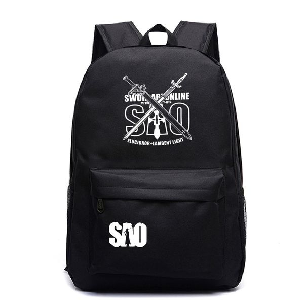 

beautiful sword art online bags men women boys girls backpack fashion new pattern laprucksack beautiful knapsack for teens