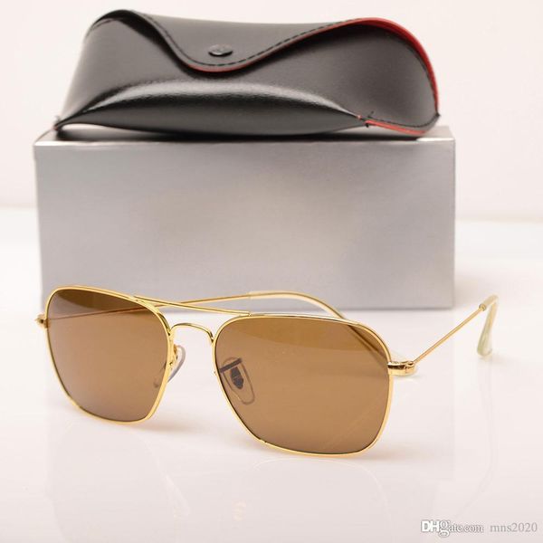 

metal glasses designer mens glasses retro vintage designer brand brand shiny gold frame quality boxs brand womens sun fashion with crei