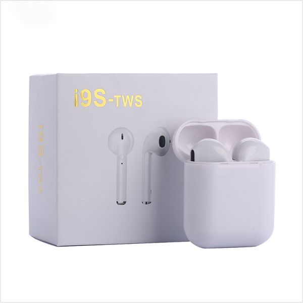 

Selling i9 tw 5 0 earphone headphone tereo tw earbud for io android phone with charging box wirele bluetooth headphone