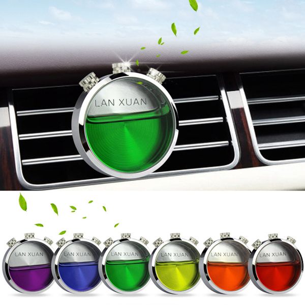 

car air freshener alloy air conditioner outlet vents perfume clip automobiles fragrance scent smell odor diffuser accessories