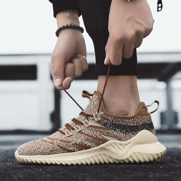 

2019 men trend designer sneakers spring autumn men leisure sport shoes student damping non-slip ventilation running sports shoes