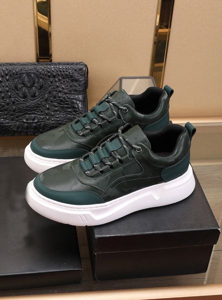 

2020best качество повседневная мужская обувь мода тенденция кожа sneakerspopular high end обувь размер 38-44, Blue;gray