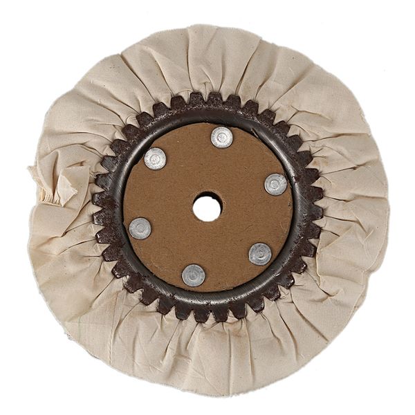 

8inch round cotton airway polishing buffing pad wheel tool attachment metal polisher abrasive polishing tool