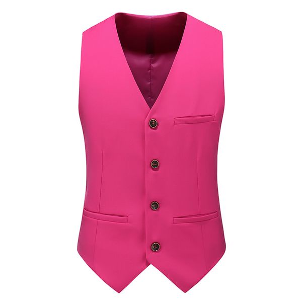 

mogu 12 colors men's smart casual slim vests fashion mens waistcoat solid single breasted gilet homme fit male suit for men, Black;white