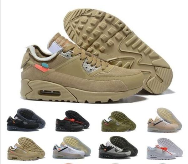 

2019 black 90 v2 desert ore running shoes mens black sport sneakers designer shoe outdoor jogging shoes 90s fashion