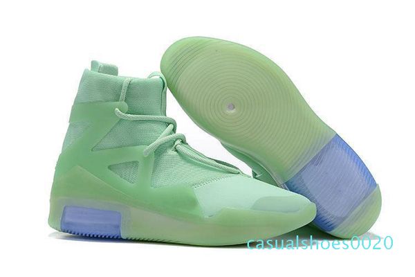 

2020 women men boots new fear of god 1 fog boots light bone black mens luxury designer casual shoes sneakers platform c20