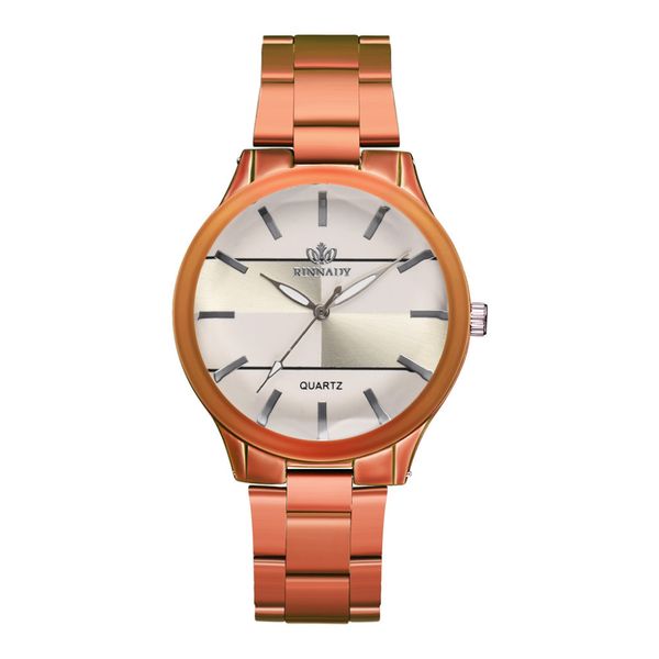 

alloy fashion and simple dial stainless steel band quartz wristwatches luxury women watch scale montre femme new female xb40, Slivery;brown