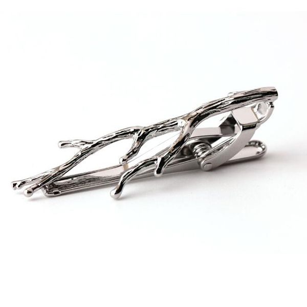 

designer mens classic tie clips necktie classy clasp tie wedding gift fashion casual jewelry decoration accessories, Silver;golden
