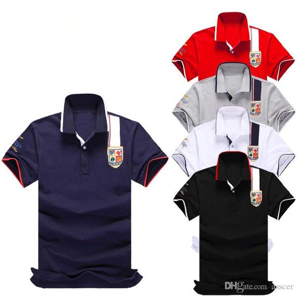 

20ss известные mens polo лето soild mens конструктора высокого качества тенниска мужчинам дизайнер вышивки mens high street fashion поло, White;black