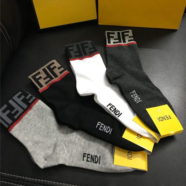 

Роскошные унисекс повседневные носки Марка дизайнер спортивные носки мода мужчи