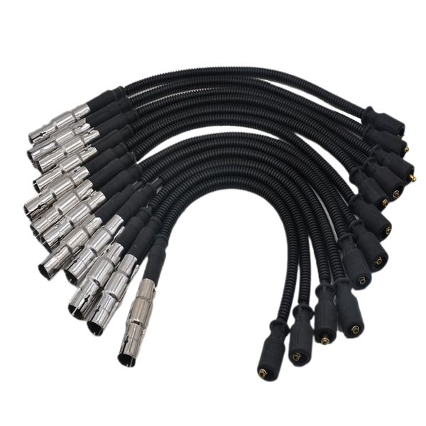 

12pc/set black ignition spark plug wire for mercdes- c e class #1756210