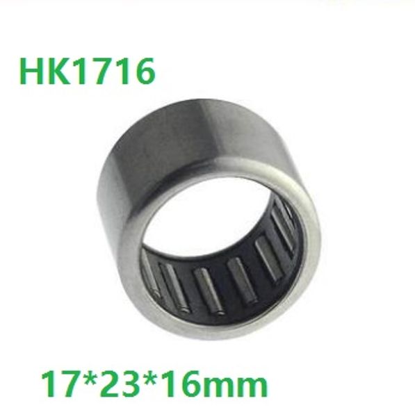 100 pçs / lote 17x23x16mm HK172316 HK1716 Dupla Mancha Rolamento de Agulhas 17 * 23 * 16mm