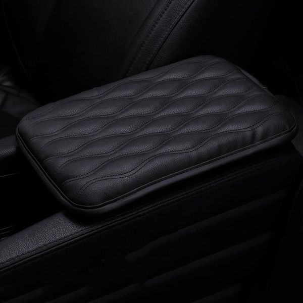 

interior armrest box pad replacement dust-proof leather cushion universal