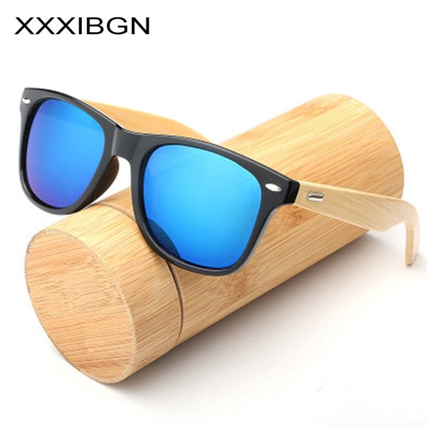 

cjxin bamboo square sunglasses men women travel goggles sun glasses vintage wooden leg eyeglasses fashion brand sunglasses male, White;black