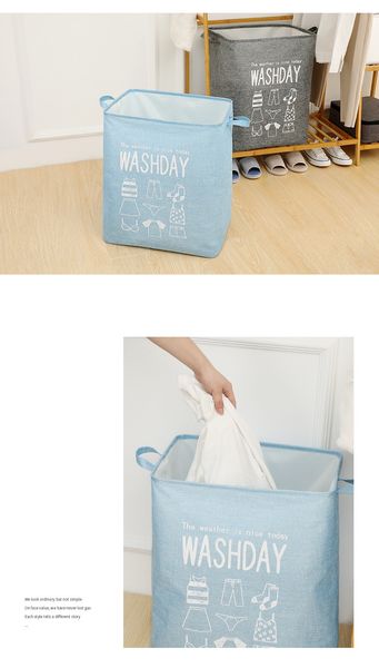 

2020 large-capacity drawstring elegant storage bag quilt bag toy bag clothes debris basket foldable closing beam mouth