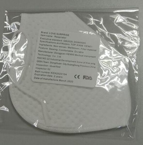 

взрослый kn95 защитные лицевые маски с клапаном ce и fda сертификации
