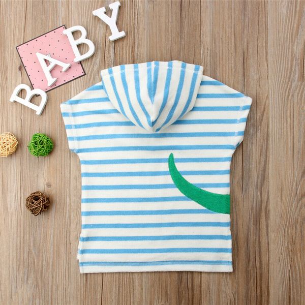 

baby kids boy girl hooded sweatshirts bathrobe summer cute print towel poncho swimming pool beach wear kid bathrobe cartoon, Black