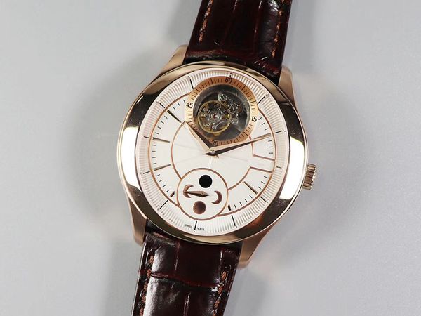 

дизайнерские часы r8 новые ультратонкие 642p ручной верхней фазы цепи роскошные мужские турбийон часы наручные часы мужские orologio ди luss, Slivery;brown