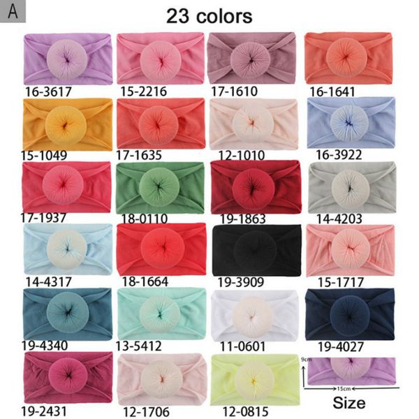 

children designer hair accessories kids baby fashion solid color accessories girls luxury casual headbands 23 colors 15cm*9cm sell, Slivery;white