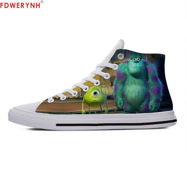 

men walking shoes cartoon cute funny monsters, inc. breathable male zapatos hombre sapatos outdoor custom shoes