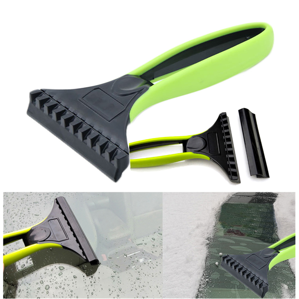 

2-in-1 car ice scraper pvc snow ice remover winter car de-icing tool windshield snow cleaning remover water scraping tool