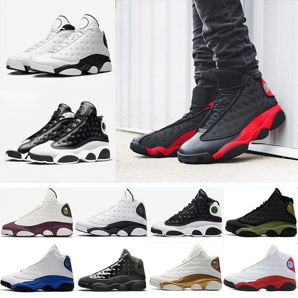 

with box 13 13s women men basketball shoes white black grey teal dmp flints toe history of flight hyper royal ivory dmp j13 retro sneakers